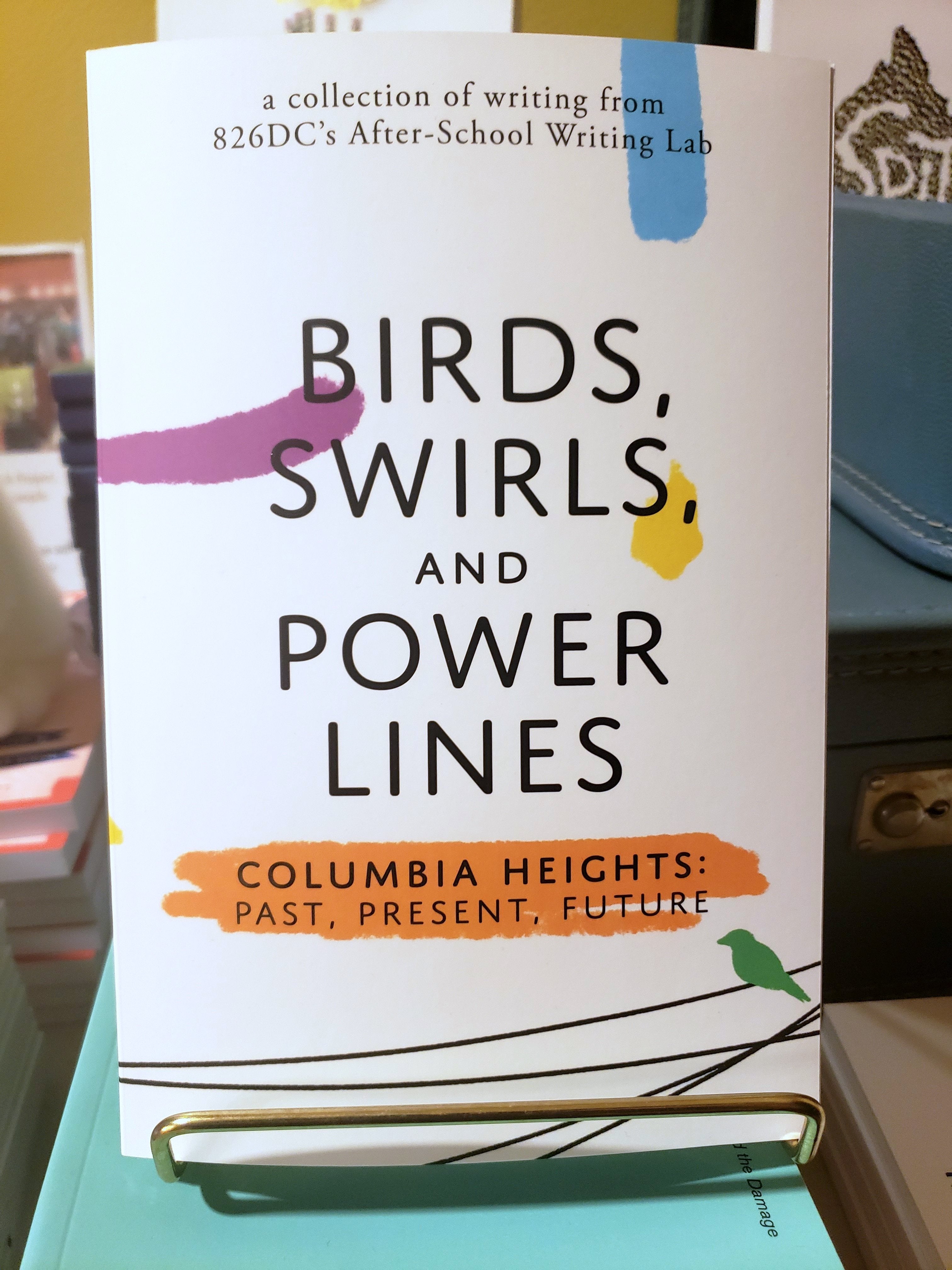 Birds, Swirls, and Power Lines